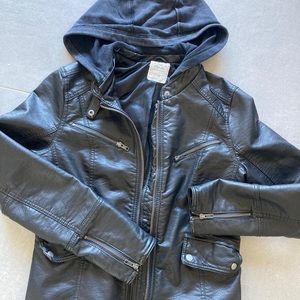 Free People Leather Moto Jacket